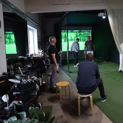 Indoor golf Ljubljana znova obratuje